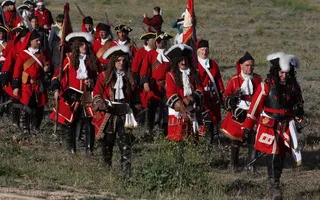 军队，战斗，阿尔曼萨，武器，时间，士兵