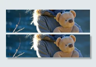 儿童，熊，泰迪熊