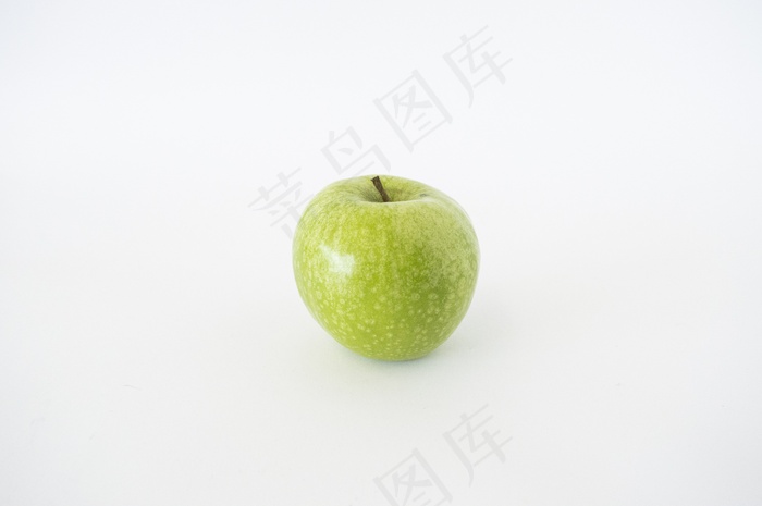 苹果，隔离，绿色，食品，健康，白色，水果