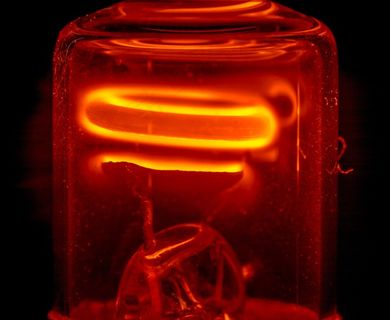 辉光灯，光，灯泡，辉光，灯丝，灼热丝