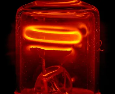 辉光灯，光，灯泡，辉光，灯丝，灼热丝