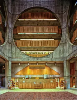 菲利普斯·埃克塞特图书馆，新罕布什尔州，走廊