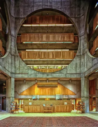 菲利普斯·埃克塞特图书馆，新罕布什尔州，走廊