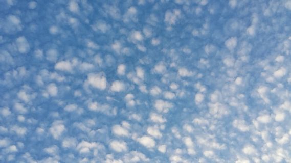 天空，云，夏天