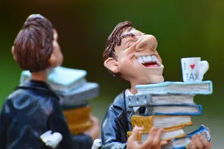 官僚作风，文件，税务顾问，无花果，滑稽，办公室