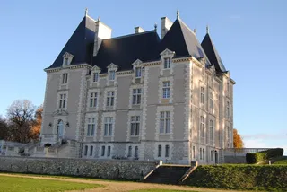 城堡，仍然是美丽的房子法国