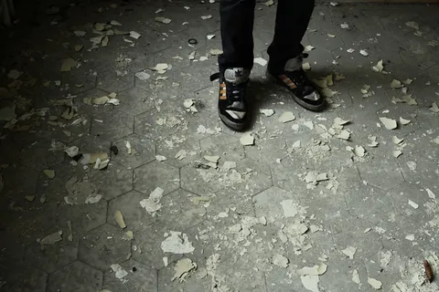 鞋子，地板，时尚，鞋类，样式，现代，休闲