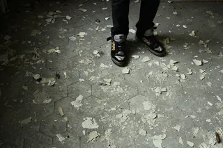 鞋子，地板，时尚，鞋类，样式，现代，休闲