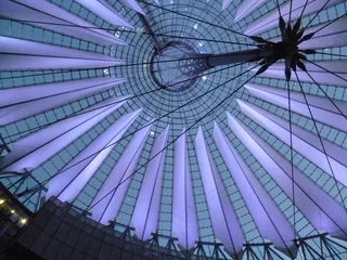 柏林，波茨坦广场，建筑，庭院