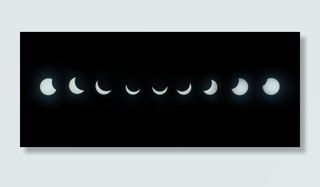 日食，太阳，自然眼镜，停电