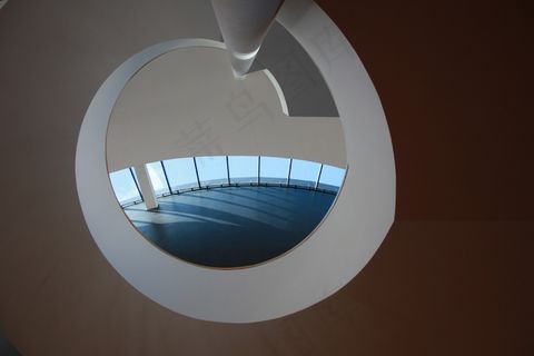 建筑，物体，冲击，螺旋楼梯