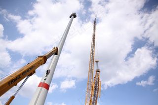 能源，风力，风力，风车，起重机，起重机，站点