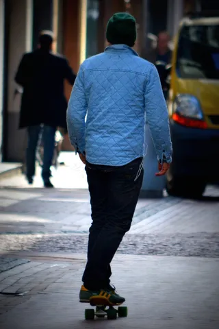 溜冰者，人，滑板