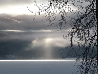 卡尼姆，湖，不列颠哥伦比亚省，加拿大，风光