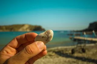 石头，拉古纳，拉尔沃斯湾，自然，手册，艺术