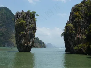 泰国，海，风景，詹姆斯·邦德，旅行，旅游