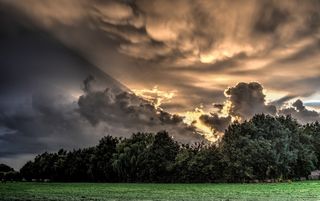 天空,卷积云,霞光,晨曦,图画,自然云hdr现象