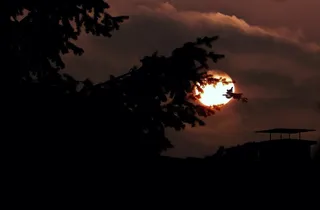 月亮，月光，夜，满月，令人毛骨悚然，夜空