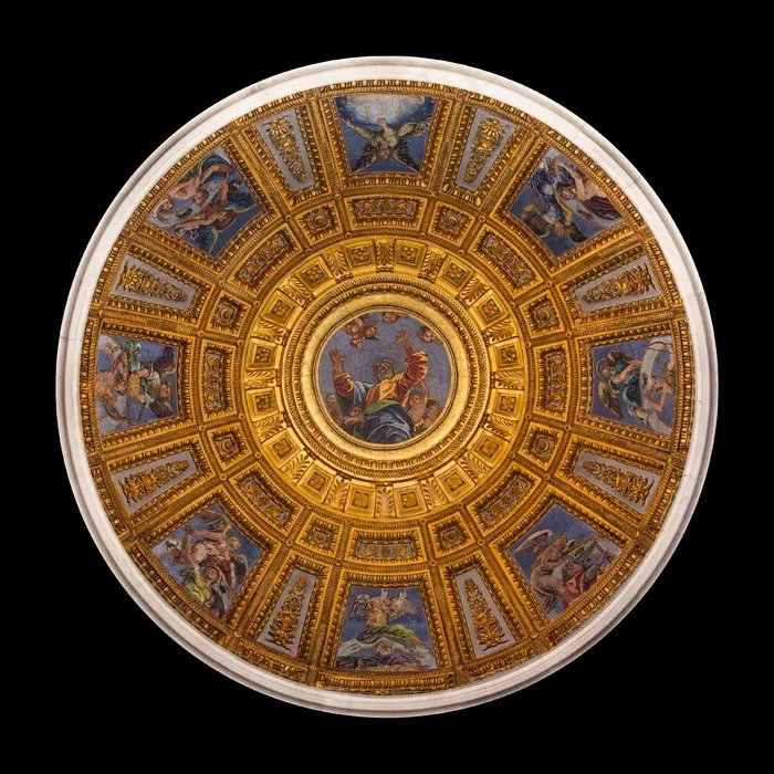 圆顶，圣玛丽亚德尔波波洛，马赛克，里面，教堂