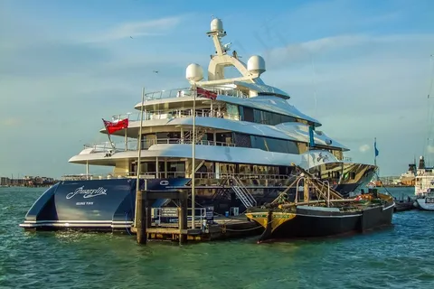 游艇，海洋，英格兰