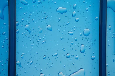 滴水，一滴水，雨，雨滴，窗口，模式