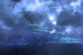 海洋，深，海，水，水下，心情，抽象