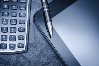 平板电脑，计算器，业务，笔