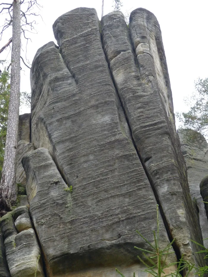 岩，岩层，石头，波兰，地质