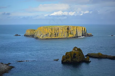 卡里克-阿-里德，岛，海，查看，岩，自然