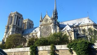 巴黎圣母院，巴黎，大教堂，教堂，哥特式，著名