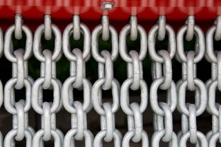 链条，链节，钢，金属，构件