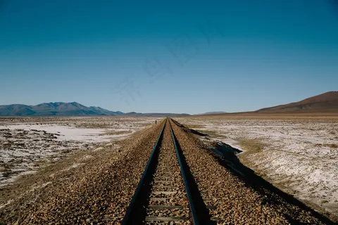 铁路,铁轨,步道,沙漠,跟随,路径,冒险 铁路,铁轨,步道,沙漠,跟随,路径,冒险