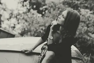 Bw，女孩，船，时钟，连衣裙，美容，周到