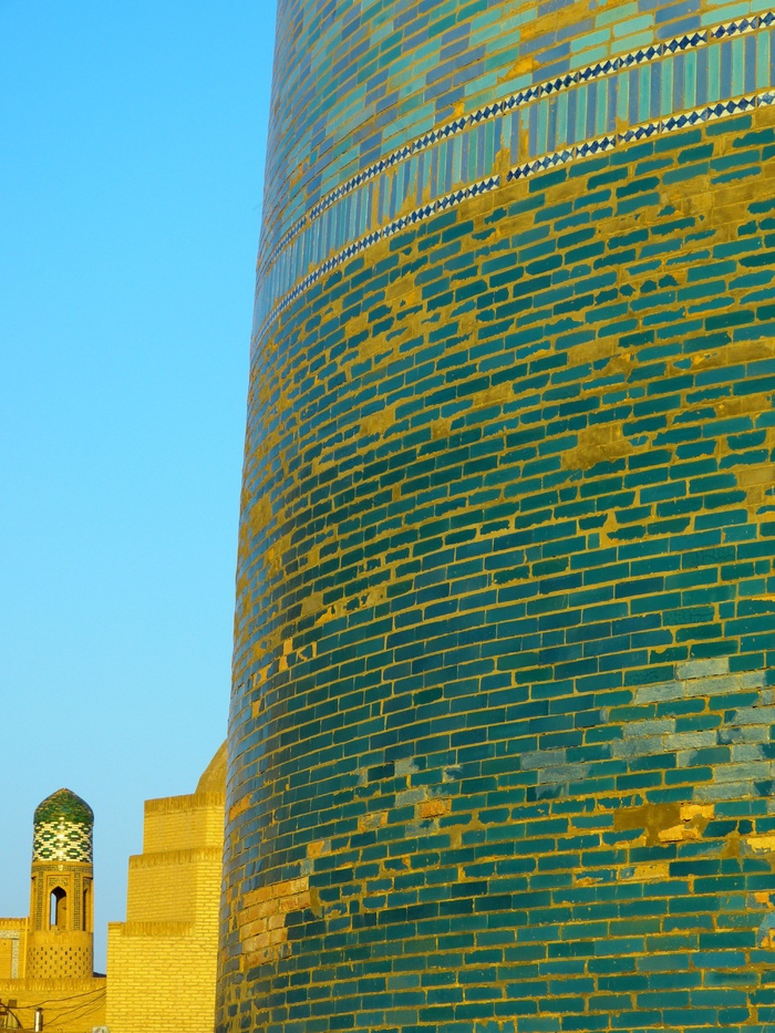 希瓦（Khiva），尖塔，卡尔塔小塔，短尖塔