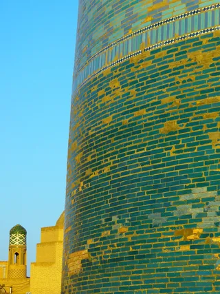 希瓦（Khiva），尖塔，卡尔塔小塔，短尖塔