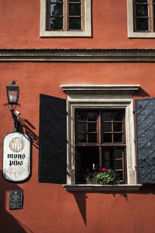 窗口，旅行，欧洲，镇，城市，体系结构