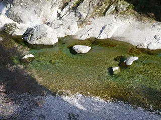 河流，水道，自然，风景，塞文山脉