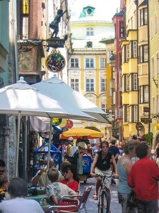 因斯布鲁克，蒂罗尔州，城市，奥地利，首页，建筑