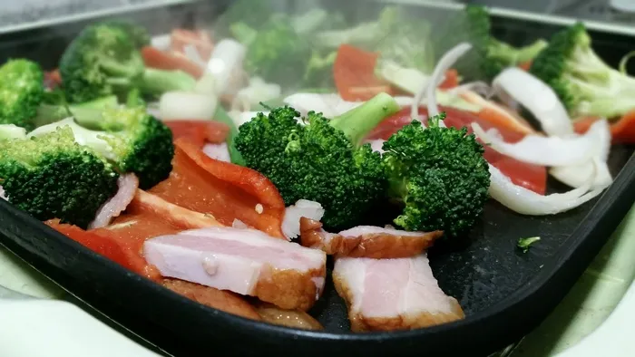 美味的食物，烤架，食品，美味，烹饪，烤