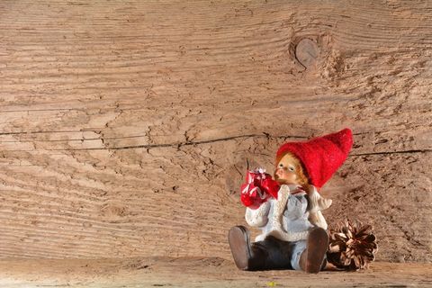 小鬼，无花果，男性，侏儒，矮人，木，德卡