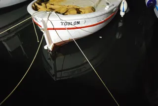 船，晚上，海，钓鱼，假期