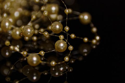 珠子，人造珍珠，装饰，装饰，装饰