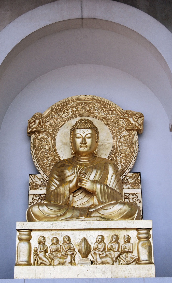 伦敦和平塔，佛，宗教，雕塑