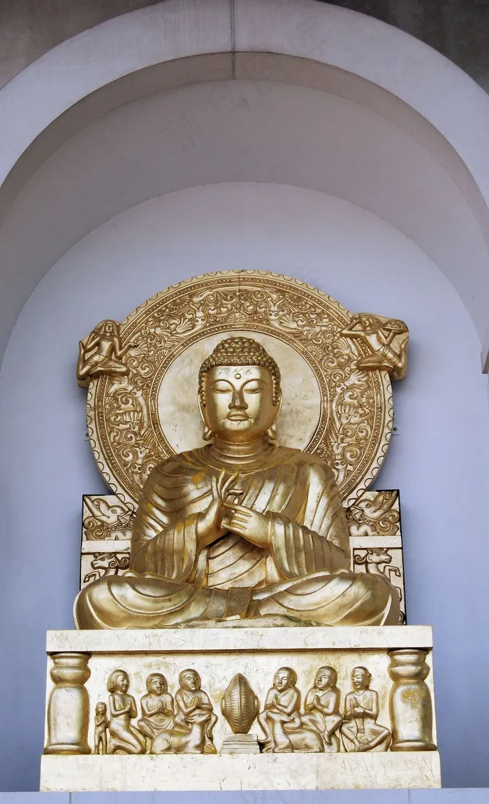 伦敦和平塔，佛，宗教，雕塑