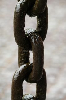 链，链，铁，金属，连接的链接