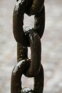 链，链，铁，金属，连接的链接