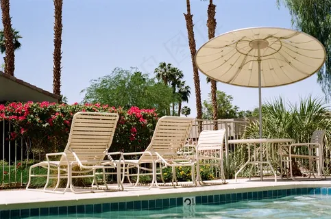 游泳池，游泳池，放松，游泳，假期，夏天