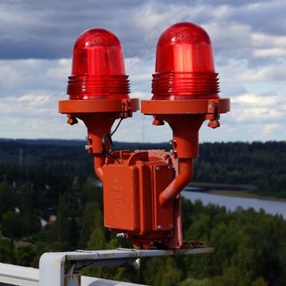 警告灯，红色，指示灯，注意灯