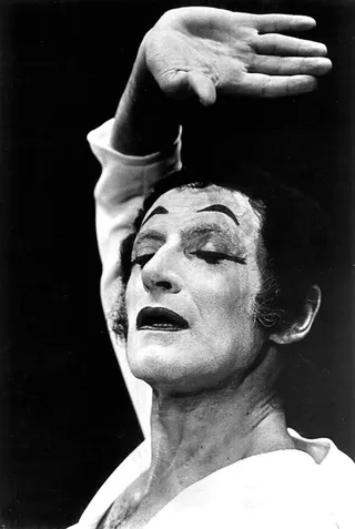 马塞尔·玛索（Marcel Marceau），演员，哑剧，法语，Bip The Clown