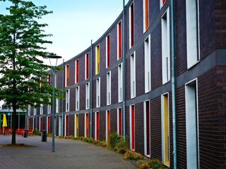 建筑，现代，建筑，外立面，窗口